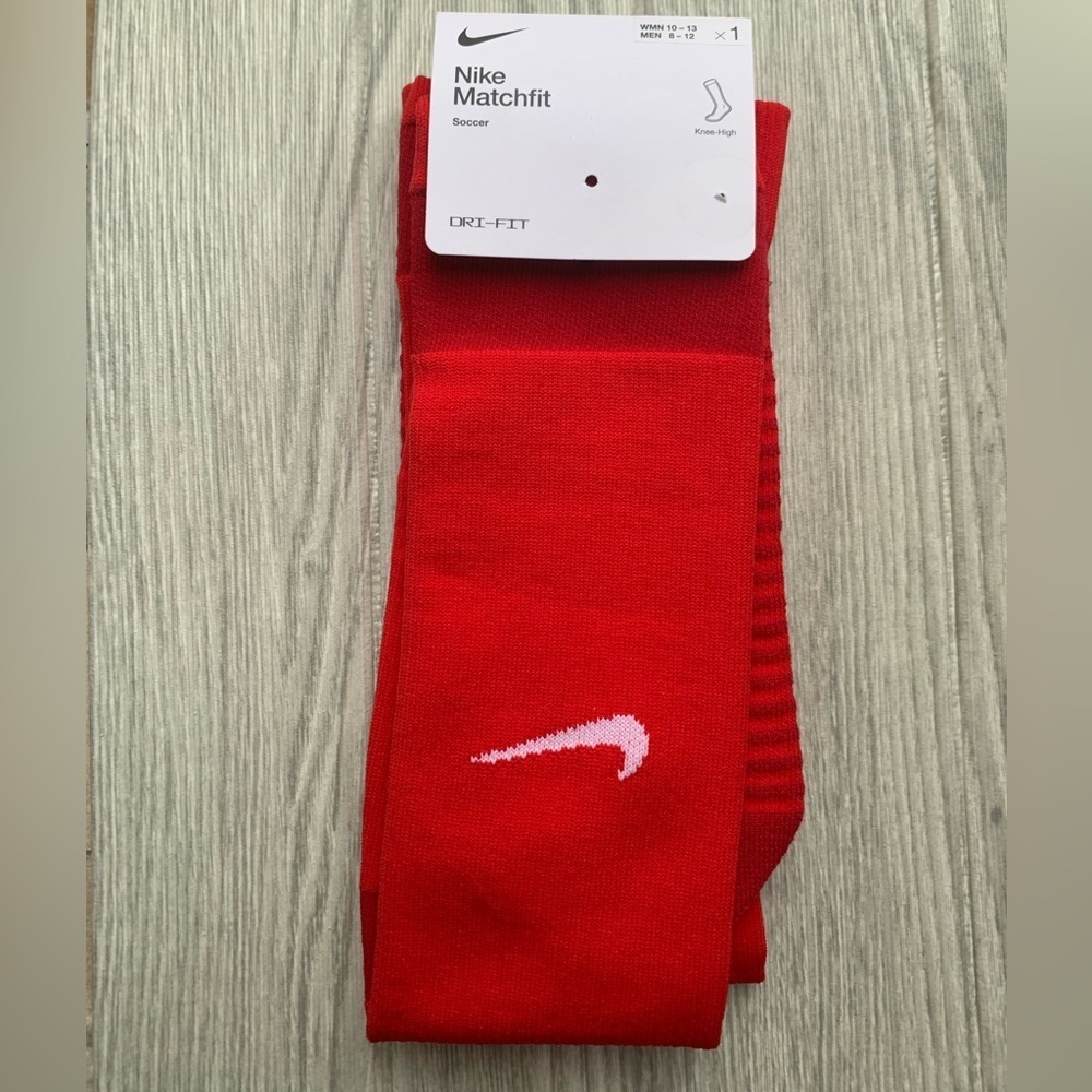 Nike Matchfit Soccer Socks - Bright Red